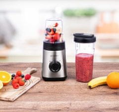 Alpina Smoothie mešalnik iz nerjavečega jekla + dve steklenici 320W ED-247354