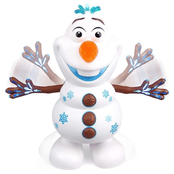 JOJOY® Glasbeni in Plesoči Snežak s Svetlobnimi LED učinki, Frozen, Otroška Igrača | SNOLAF