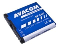 Avacom Baterija GSNO-BP6MT-S1100A za Nokia E51, N81, N81 8GB, N82, Li-Ion 3,6V 1100mAh