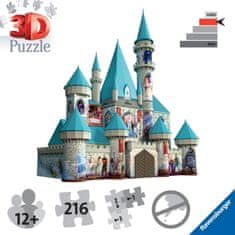 Ravensburger 3D sestavljanka Elsina ledena palača 216 kosov