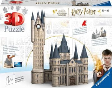 Ravensburger 3D sestavljanka Harry Potter: Hogwarts, Astronomski stolp 615 kosov