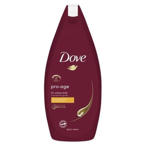 Dove Pro Age negovalen gel za prhanje za zrelo kožo za ženske