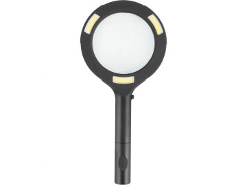 Extol Light Povečevalno steklo s svetlobo 80lm, 5x širitev, 3x0,5W COB ICE