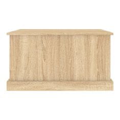 Vidaxl Škatla za shranjevanje sonoma hrast 70x40x38 cm inženirski les