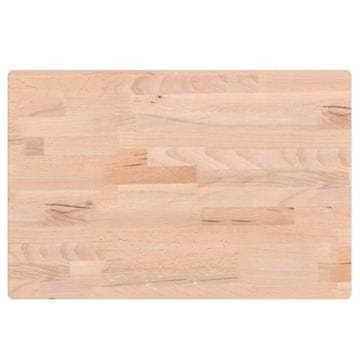 Vidaxl Mizna plošča 60x40x1,5 cm pravokotna trdna bukovina