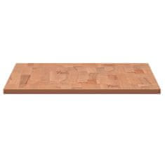 Vidaxl Kopalniški pult 80x40x1,5 cm trdna bukovina