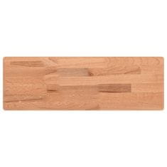 Greatstore Stenska polica 60x20x4 cm trdna bukovina