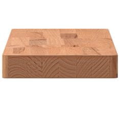 Greatstore Stenska polica 60x20x4 cm trdna bukovina