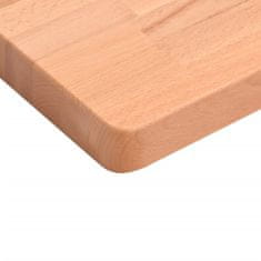 Greatstore Stenska polica 60x20x4 cm trdna bukovina
