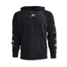 New Balance Športni pulover 180 - 182 cm/XL Essentials Stack Pack Hoodie Black