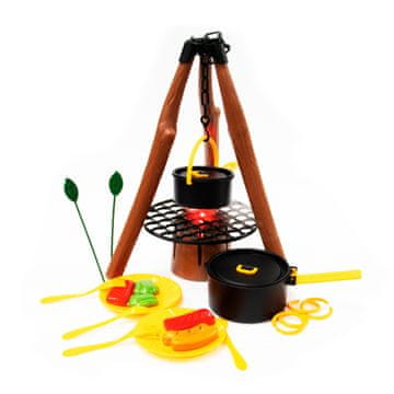 Aga4Kids Otroški trinožnik s kotličkom MR1366