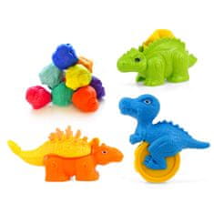 Aga4Kids Plastelin 10 kosov + dodatki Dinozavri