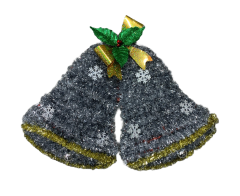 shumee Božični okrasni zvonci 50 cm