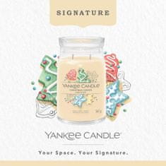 Yankee Candle Dišeča sveča Podpis v steklu velika Christmas Cookie 567 g