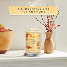 Yankee Candle Dišeča sveča Signature Tumbler in glass large Autumn Sunset 567g