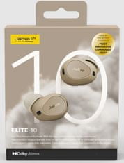 Jabra Jabra Elite 10 brezžične slušalke, kremne (Cream)