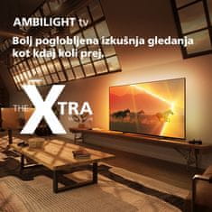 The Xtra 75PML9008/12 4K UHD Mini LED televizor, AMBILIGHT tv, Smart TV