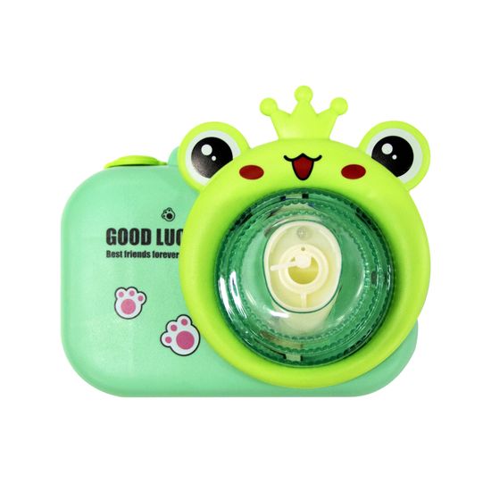 Aga4Kids Otroška kamera z mehurčkom za pihanje zelena