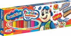 WOWO BAMBINO kvadratni plastelin - set 18 barv
