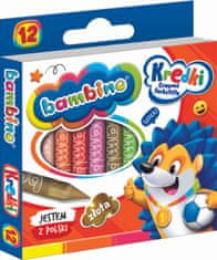 WOWO BAMBINO Graphion Crayons - Komplet 12 barv