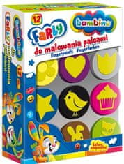 shumee Bambino prstne barve 12 barv