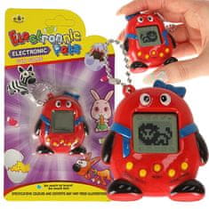 shumee Tamagotchi elektronska igra za otroke, rdeče barve