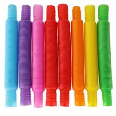 shumee Tube, senzorne tube, Montessori izobraževalne tube, 8 kosov