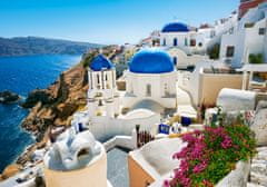 WOWO Sestavljanka 500 kosov Santorini - CASTORLAND Puzzle 500 kosov - Poletje na Santoriniju, primerna za otroke 9+ let