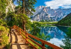 WOWO 1000-delna sestavljanka Lake Braies - CASTORLAND 1000-delna sestavljanka - Lake Braies, Italija (68x47cm)