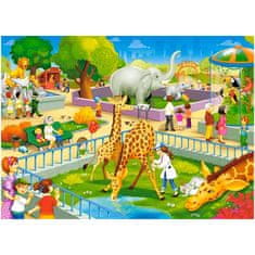 WOWO Visiting the Zoo Animal Safari - sestavljanka CASTORLAND 60 kosov 5+