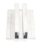 STREFA Aluminijasti trapezoidni profili 24x66 mm za fotovoltaiko, dolžina 4,3M