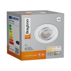 BRAYTRON točkovna LED svetilka 7W IP20 CCT