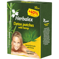 Herbamedicus GmbH Herbalex - Obliži za razstrupljanje s konopljo