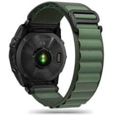 Tech-protect Nylon pašček za Garmin Fenix 5x / 5x Plus / 6x / 6x Pro / 7x / 8 51mm, military green