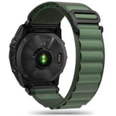 Tech-protect Nylon pašček za Garmin Fenix 3 / 5x / 6x / 6x Pro / 7x, military green