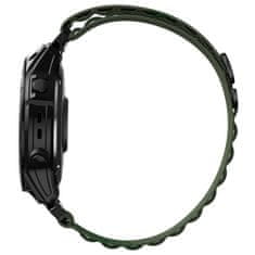 Tech-protect Nylon pašček za Garmin Fenix 5x / 5x Plus / 6x / 6x Pro / 7x / 8 51mm, military green