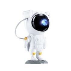 MG CF01 Astronaut projektor nočnega neba, belo