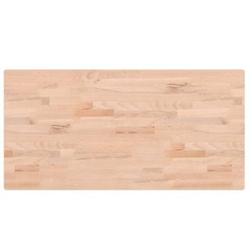 Vidaxl Mizna plošča 100x50x2,5 cm pravokotna trdna bukovina