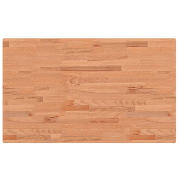 Vidaxl Mizna plošča 100x60x2,5 cm pravokotna trdna bukovina
