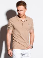 OMBRE Moška basic polo majica Douglas bež L