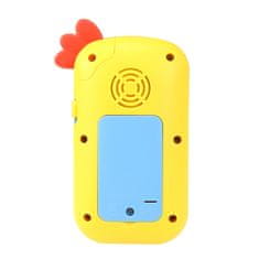 Aga4Kids Otroški telefon Petelin Modri