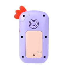 Aga4Kids Otroški telefon Petelin Roza