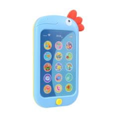 Aga4Kids Otroški telefon Petelin Modri