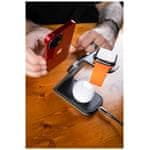 FIXED Fiksno stojalo za brezžično polnjenje 3v1 MagPowerstation ALU s podporo MagSafe, 15W+3,5W+2,5W, vesoljsko sivo