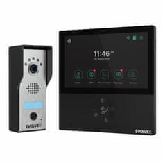 Evolveo DoorPhone AHD7, domači videotelefon WiFi z nadzorom vrat ali vrat, črn monitor