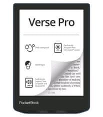 PocketBook E-knjiga 634 Verse Pro Azure, modra