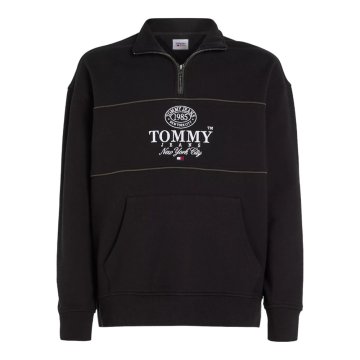 Tommy Hilfiger Športni puloverji črna DM0DM17800BDS