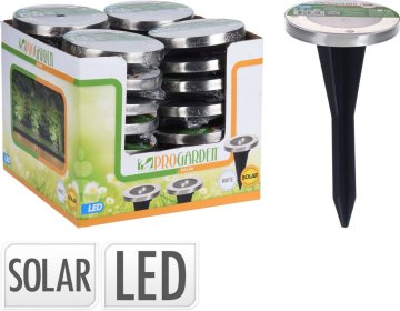 STREFA Solarna svetilka LED 12 cm, višina 13 cm