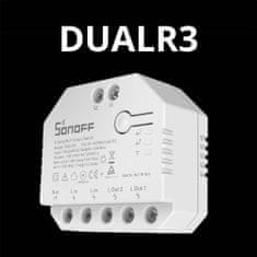 Sonoff DUAL R3 Rele 2 kanala, merjenje energije rolet