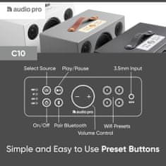 Audio Pro Addon C10 WiFi 80W Bluetooth zvočnik